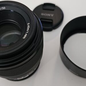 Sony Black Camera Lens